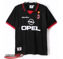 AC Milan 1997-1998 Koszulka Retro Trzecia Krótki Rękaw