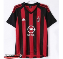 AC Milan 2002-2003 Koszulka Retro Podstawowa Krótki Rękaw