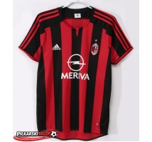 AC Milan 2003-2004 Koszulka Retro Podstawowa Krótki Rękaw