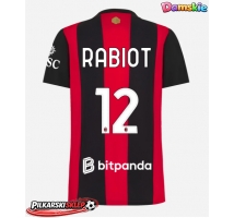 AC Milan Adrien Rabiot #12 Koszulka Podstawowa damskie 2026-27 Krótki Rękaw