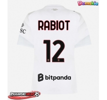 AC Milan Adrien Rabiot #12 Koszulka Wyjazdowa damskie 2026-27 Krótki Rękaw