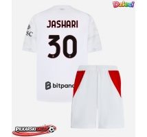AC Milan Ardon Jashari #30 Koszulka Wyjazdowa dzieci 2026-27 Krótki Rękaw (+ krótkie spodenki)