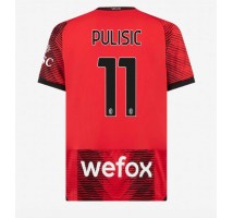 AC Milan Christian Pulisic #11 Koszulka Podstawowa 2023-24 Krótki Rękaw