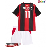 AC Milan Christian Pulisic #11 Koszulka Podstawowa dzieci 2026-27 Krótki Rękaw (+ krótkie spodenki)