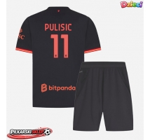 AC Milan Christian Pulisic #11 Koszulka Trzecia dzieci 2026-27 Krótki Rękaw (+ krótkie spodenki)