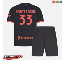 AC Milan Davide Bartesaghi #33 Koszulka Trzecia dzieci 2026-27 Krótki Rękaw (+ krótkie spodenki)
