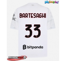 AC Milan Davide Bartesaghi #33 Koszulka Wyjazdowa 2026-27 Krótki Rękaw