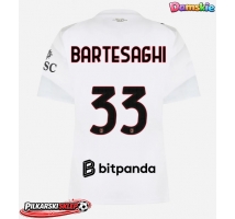 AC Milan Davide Bartesaghi #33 Koszulka Wyjazdowa damskie 2026-27 Krótki Rękaw