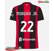 AC Milan Diego Moreira #22 Koszulka Podstawowa damskie 2026-27 Krótki Rękaw
