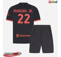 AC Milan Diego Moreira #22 Koszulka Trzecia dzieci 2026-27 Krótki Rękaw (+ krótkie spodenki)