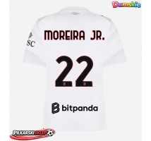 AC Milan Diego Moreira #22 Koszulka Wyjazdowa damskie 2026-27 Krótki Rękaw