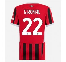 AC Milan Emerson Royal #22 Koszulka Podstawowa damskie 2024-25 Krótki Rękaw