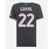 AC Milan Emerson Royal #22 Koszulka Trzecia damskie 2024-25 Krótki Rękaw