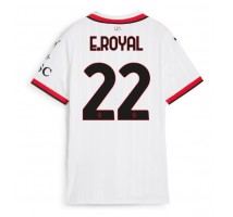 AC Milan Emerson Royal #22 Koszulka Wyjazdowa damskie 2024-25 Krótki Rękaw