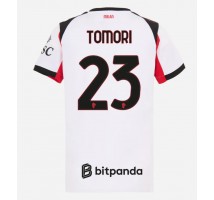 AC Milan Fikayo Tomori #23 Koszulka Wyjazdowa damskie 2025-26 Krótki Rękaw