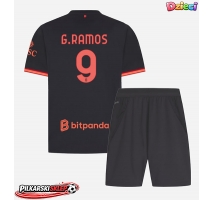 AC Milan Goncalo Ramos #9 Koszulka Trzecia dzieci 2026-27 Krótki Rękaw (+ krótkie spodenki)