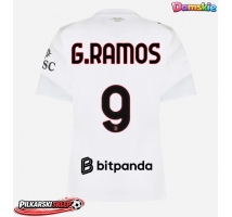 AC Milan Goncalo Ramos #9 Koszulka Wyjazdowa damskie 2026-27 Krótki Rękaw