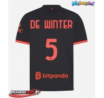 AC Milan Koni De Winter #5 Koszulka Trzecia 2026-27 Krótki Rękaw