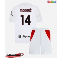 AC Milan Luka Modric #14 Koszulka Wyjazdowa dzieci 2026-27 Krótki Rękaw (+ krótkie spodenki)