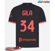 AC Milan Mario Gila #34 Koszulka Trzecia 2026-27 Krótki Rękaw
