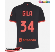 AC Milan Mario Gila #34 Koszulka Trzecia damskie 2026-27 Krótki Rękaw