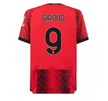 AC Milan Olivier Giroud #9 Koszulka Podstawowa 2023-24 Krótki Rękaw