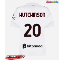 AC Milan Omari Hutchinson #20 Koszulka Wyjazdowa damskie 2026-27 Krótki Rękaw
