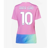AC Milan Rafael Leao #10 Koszulka Trzecia damskie 2023-24 Krótki Rękaw