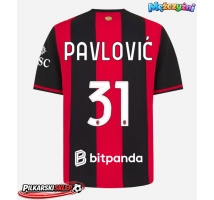 AC Milan Strahinja Pavlovic #31 Koszulka Podstawowa 2026-27 Krótki Rękaw