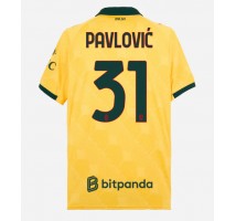 AC Milan Strahinja Pavlovic #31 Koszulka Trzecia 2025-26 Krótki Rękaw