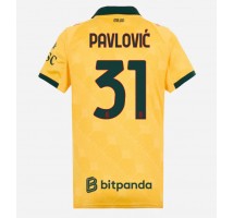 AC Milan Strahinja Pavlovic #31 Koszulka Trzecia damskie 2025-26 Krótki Rękaw
