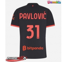 AC Milan Strahinja Pavlovic #31 Koszulka Trzecia damskie 2026-27 Krótki Rękaw