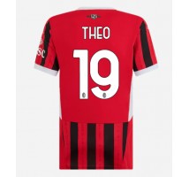 AC Milan Theo Hernandez #19 Koszulka Podstawowa damskie 2024-25 Krótki Rękaw