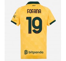AC Milan Youssouf Fofana #19 Koszulka Trzecia damskie 2025-26 Krótki Rękaw