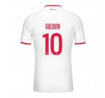 AS Monaco Aleksandr Golovin #10 Koszulka Podstawowa 2024-25 Krótki Rękaw
