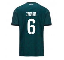 AS Monaco Denis Zakaria #6 Koszulka Wyjazdowa 2024-25 Krótki Rękaw