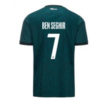 AS Monaco Eliesse Ben Seghir #7 Koszulka Wyjazdowa 2024-25 Krótki Rękaw