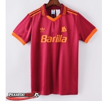 AS Roma 1992-1994 Koszulka Retro Podstawowa Krótki Rękaw