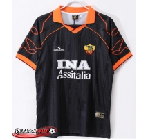 AS Roma 1999-2000 Koszulka Retro Trzecia Krótki Rękaw