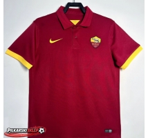 AS Roma 2014-2015 Koszulka Retro Podstawowa Krótki Rękaw