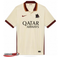AS Roma 2020-2021 Koszulka Retro Wyjazdowa Krótki Rękaw