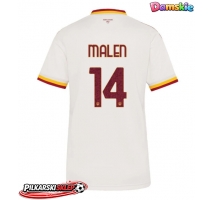 AS Roma Donyell Malen #14 Koszulka Wyjazdowa damskie 2026-27 Krótki Rękaw