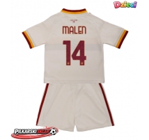 AS Roma Donyell Malen #14 Koszulka Wyjazdowa dzieci 2026-27 Krótki Rękaw (+ krótkie spodenki)