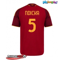 AS Roma Evan Ndicka #5 Koszulka Podstawowa 2026-27 Krótki Rękaw
