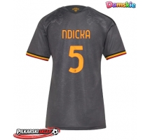 AS Roma Evan Ndicka #5 Koszulka Trzecia damskie 2026-27 Krótki Rękaw