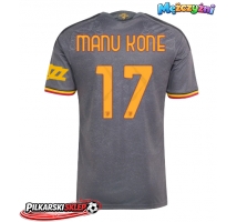 AS Roma Manu Kone #17 Koszulka Trzecia 2026-27 Krótki Rękaw