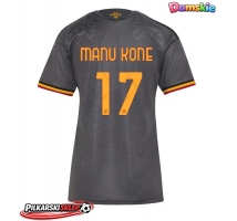 AS Roma Manu Kone #17 Koszulka Trzecia damskie 2026-27 Krótki Rękaw