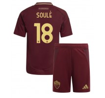 AS Roma Matias Soule #18 Koszulka Podstawowa dzieci 2024-25 Krótki Rękaw (+ krótkie spodenki)