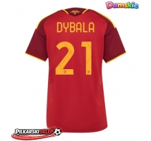 AS Roma Paulo Dybala #21 Koszulka Podstawowa damskie 2026-27 Krótki Rękaw