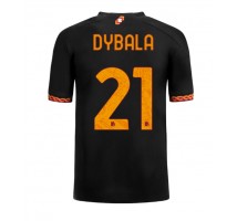 AS Roma Paulo Dybala #21 Koszulka Trzecia 2023-24 Krótki Rękaw